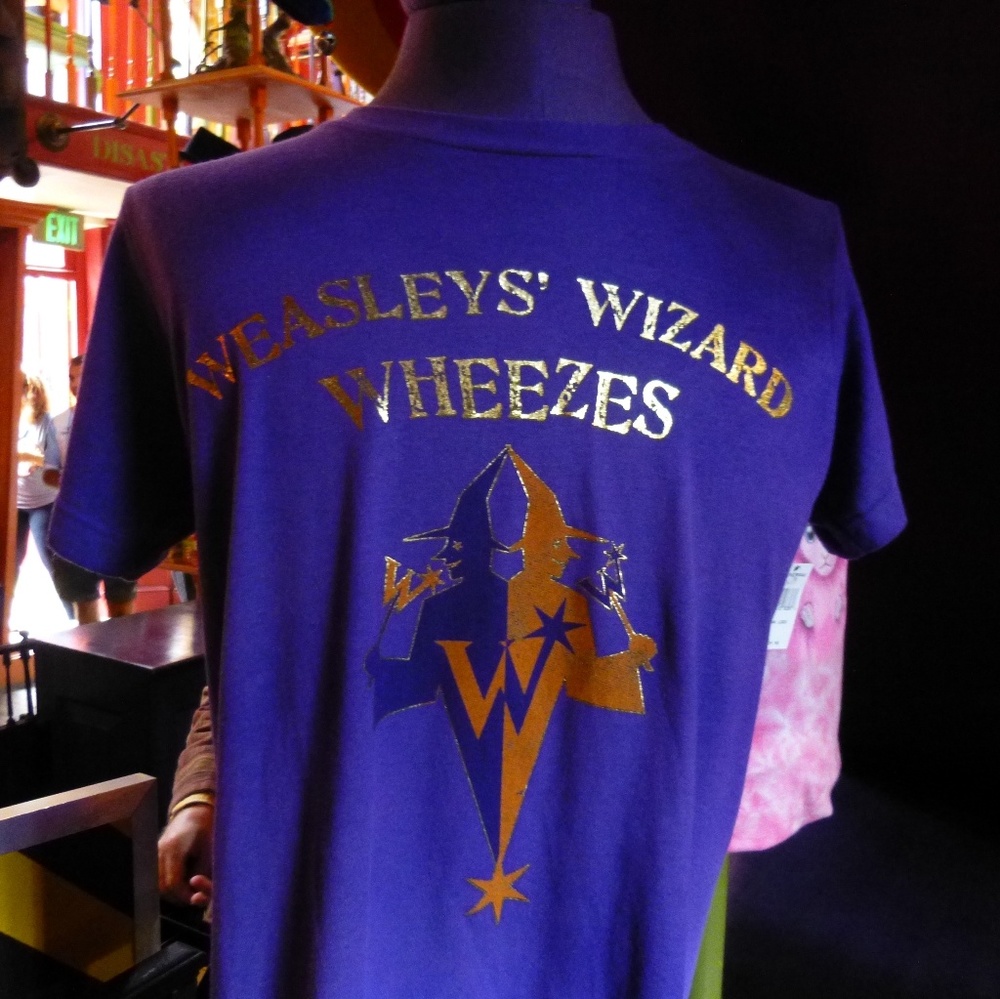 Harry Potter Purple Weasley's Wizard Wheezes Tee